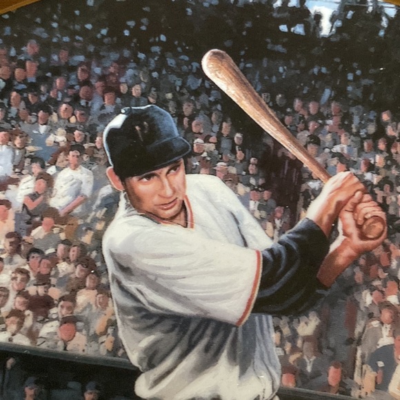 Vintage Baseball Plate - Picture 2 of 3